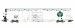 ScaleTrains Rivet 38902 HO Scale 82’ 7883 Reefer (Carrier) BNSF 793271 With Sound