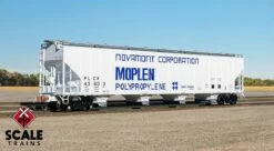 ScaleTrains Rivet Counter 33683 HO Scale PS-2 5820 Covered Hopper Novamont PLCX 43611