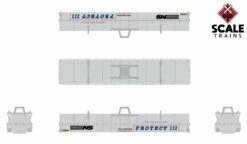 ScaleTrains Rivet N Scale 33544 42' Steel Coil Car Norfolk Southern "Protect III" NS 167062 -Bandai Sales Store scaletrains rivet n scale 33544 42 steel coil car norfolk southern protect iii ns 167062 3