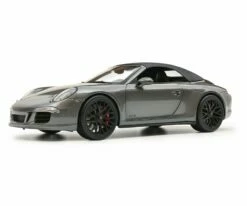 Schuco 450039800 (1:18) Porsche 911 Carrera GTS Convertable 991.1 - Grey Metallic
