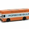 Schuco 452030100 (1:64) JW AutomotiveRace Transporter Porsche-Gulf