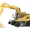 Schuco 452647000 HO Scale (1:87) Liebherr A 922 Rail Excavator