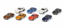 Schuco 452650200 HO Scale (1:87) Porsche 911 8 Car Set