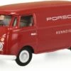 Schuco 452669800 HO Scale (1:87) Volkswagen VW T1 - Porsche Renndienst