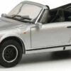 Schuco 452671000 HO Scale (1:87) Porsche 911 Carrera 3.2 Roadster - Silver