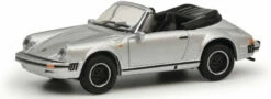 Schuco 452671000 HO Scale (1:87) Porsche 911 Carrera 3.2 Roadster - Silver