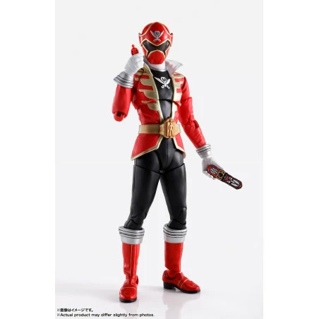 Bandai S.H. FIGUARTS SHINKOCCHOU SEIHOU GOKAI RED Kaizoku Sentai Gokaiger Action Figure 3 Bandai S.H. FIGUARTS SHINKOCCHOU SEIHOU GOKAI RED Kaizoku Sentai Gokaiger Action Figure - Image 3