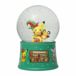 Snow Globe Pokémon Christmas Toy Factory Pokemon Center -Bandai Sales Store snow globe pokemon christmas toy factory pokemon center 2