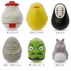 Spirited Away Potteri Yura Yura Okiagari Koboshi 6Pack BOX