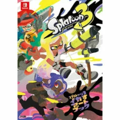 NINTENDO Splatoon 3 Ikasu Art Book Limited Bonus Set