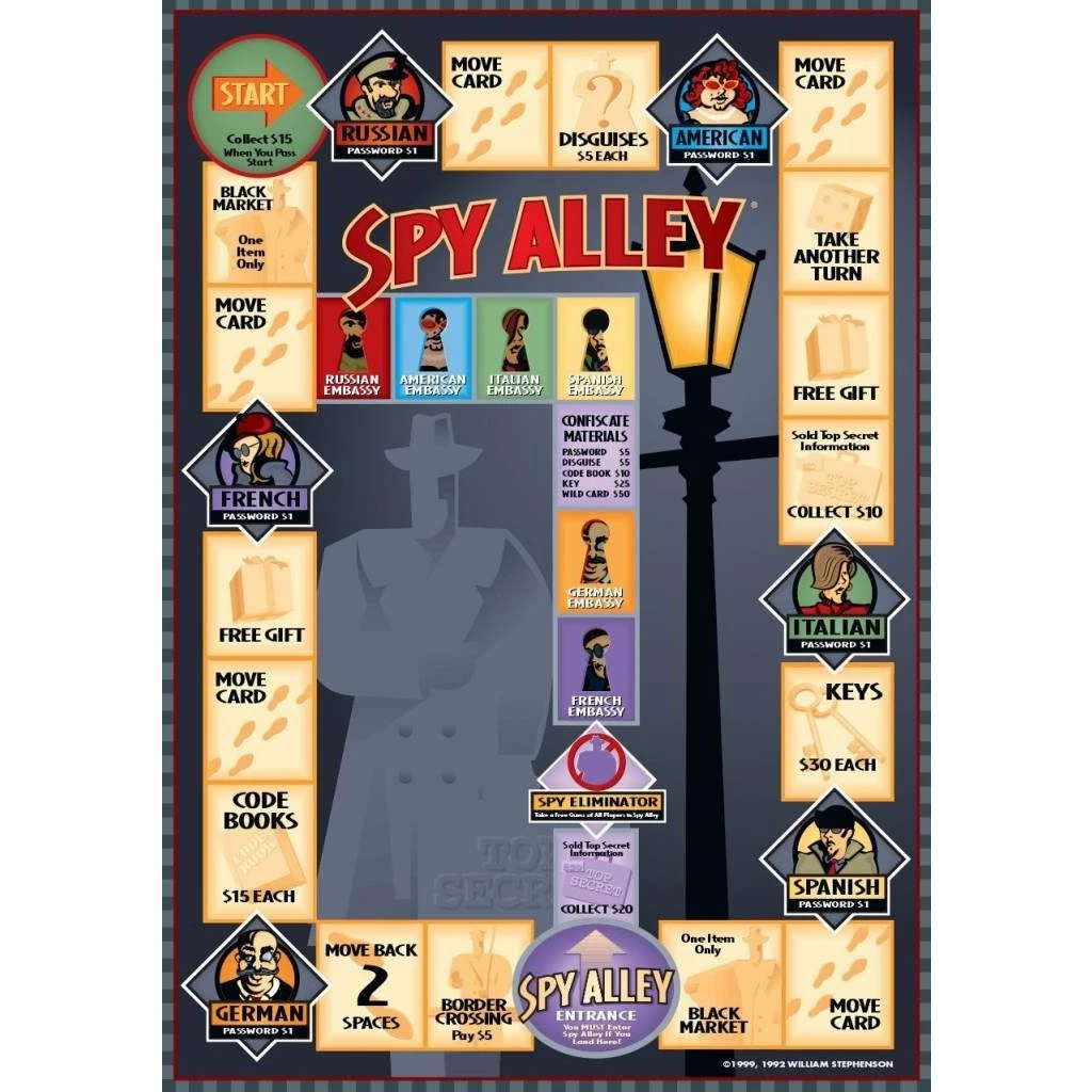 SPY ALLEY 1 SPY ALLEY