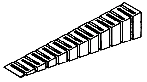 Woodland Scenics ST1411 Sub Terrain, 4% Incline Set (4 Pieces) 1 Woodland Scenics ST1411 Sub Terrain, 4% Incline Set (4 Pieces)