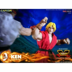 Street Fighter V Champion Edition/ Ken Masters 1/6 Action Figure -Bandai Sales Store street fighter v champion edition ken masters 16 action figure 5