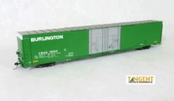 Tangent Scale Models 25028-04 HO Scale Greenville 86' Auto Parts Boxcar Burlington CB&Q 15041