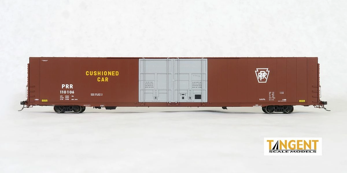 Tangent Scale Models 25032-01 HO Scale Greenville 86' Auto Parts Boxcar PRR X60B 110023 2 Tangent Scale Models 25032-01 HO Scale Greenville 86' Auto Parts Boxcar PRR X60B 110023 - Image 2