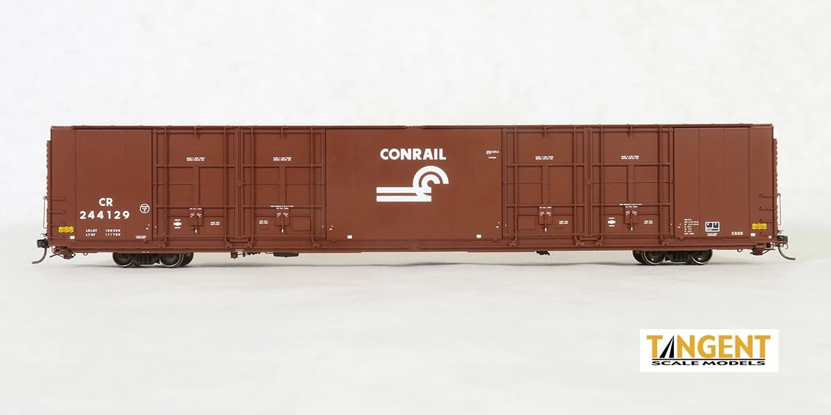 Tangent Scale Models 25511-02 HO Scale 86' Auto Parts Boxcar Conrail "X60R" CR 244127 2 Tangent Scale Models 25511-02 HO Scale 86' Auto Parts Boxcar Conrail "X60R" CR 244127 - Image 2