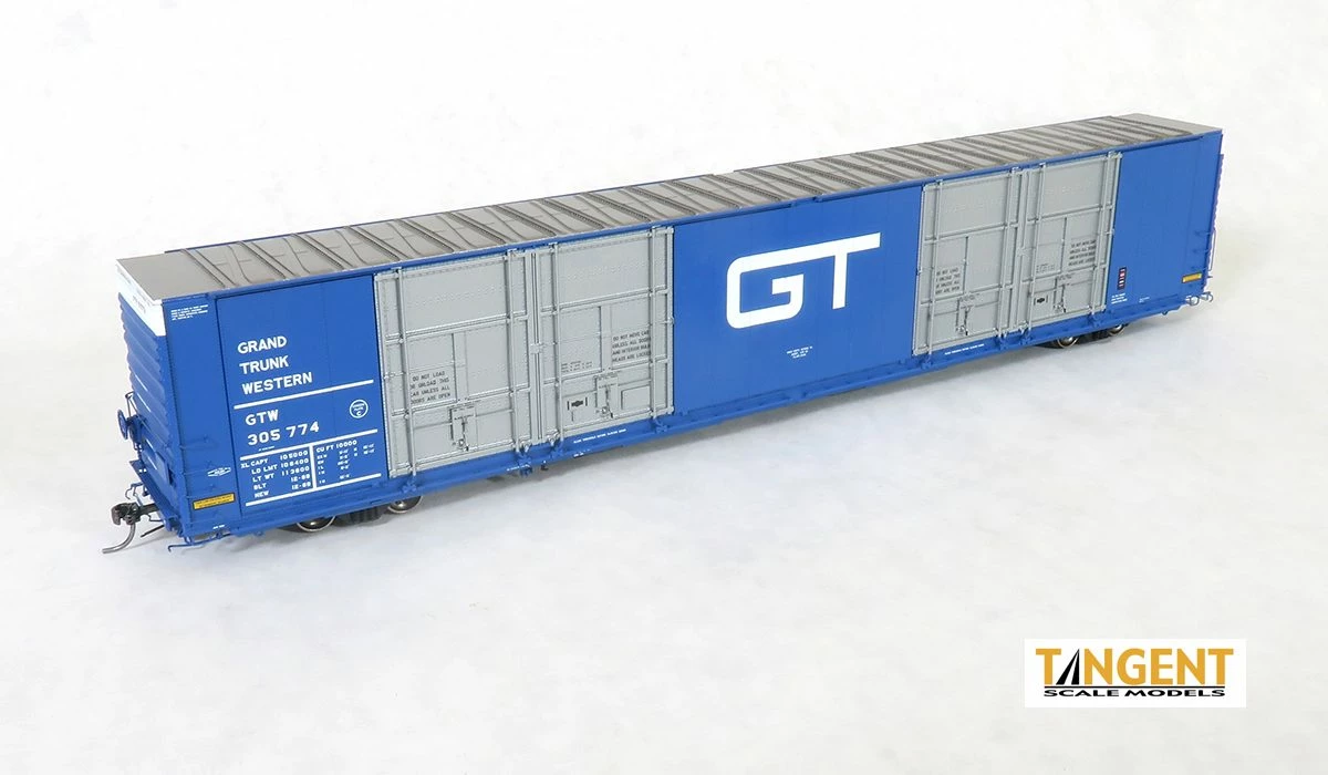 Tangent 25518-01 HO Scale 86' Auto Parts Boxcar Grand Trunk Western GTW 305735 1 Tangent 25518-01 HO Scale 86' Auto Parts Boxcar Grand Trunk Western GTW 305735
