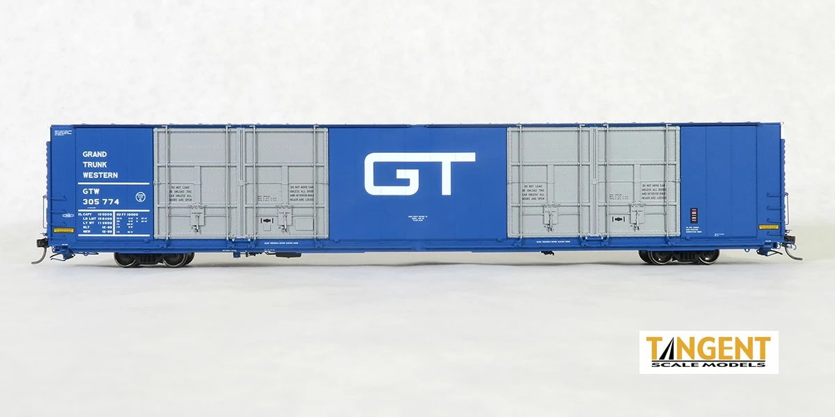 Tangent 25518-01 HO Scale 86' Auto Parts Boxcar Grand Trunk Western GTW 305735 2 Tangent 25518-01 HO Scale 86' Auto Parts Boxcar Grand Trunk Western GTW 305735 - Image 2