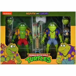Teenage Mutant Ninja Turtles Rasputin And Genghis Action Figures
