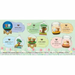 Terrarium Chairoikoguma's Friends Rilakkuma 6 Pack BOX