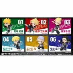 Tokyo Revengers Let's Go Toman!! Conflict Figure Collection 6Pack BOX