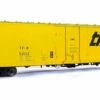 Moloco 33025-01 HO Scale FGE 50' RBL Boxcar Toledo Peoria And Western 7-76 Repaint TP&W 51012