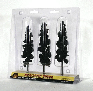Woodland Scenics TR1562 Ready-Made Pine Tree, 6-7" (3-Pack) 2 Woodland Scenics TR1562 Ready-Made Pine Tree, 6-7" (3-Pack) - Image 2