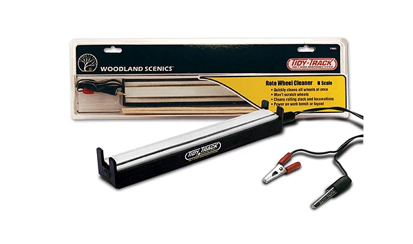 Woodland Scenics TT4560 Tidy Track, N Scale Roto Wheel Cleaner 1 Woodland Scenics TT4560 Tidy Track, N Scale Roto Wheel Cleaner