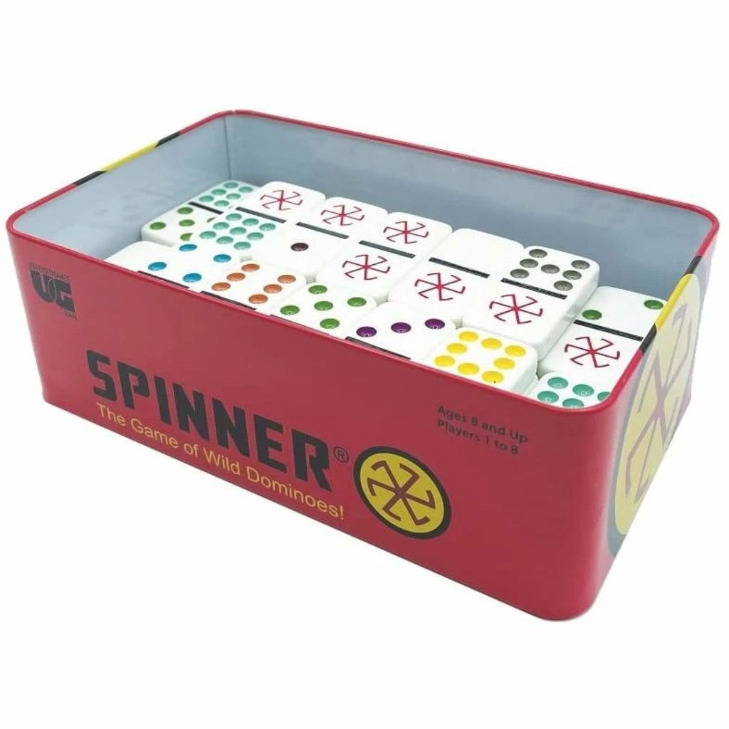 University Games SPINNER DOMINOES 2 University Games SPINNER DOMINOES - Image 2