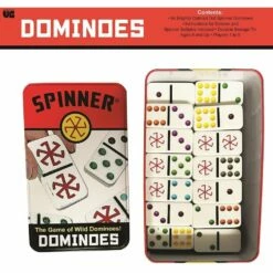 University Games SPINNER DOMINOES 8 University Games SPINNER DOMINOES -Bandai Sales Store university games spinner dominoes 2