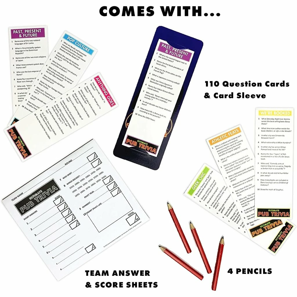 University Games ULTIMATE PUB TRIVIA 3 University Games ULTIMATE PUB TRIVIA - Image 3