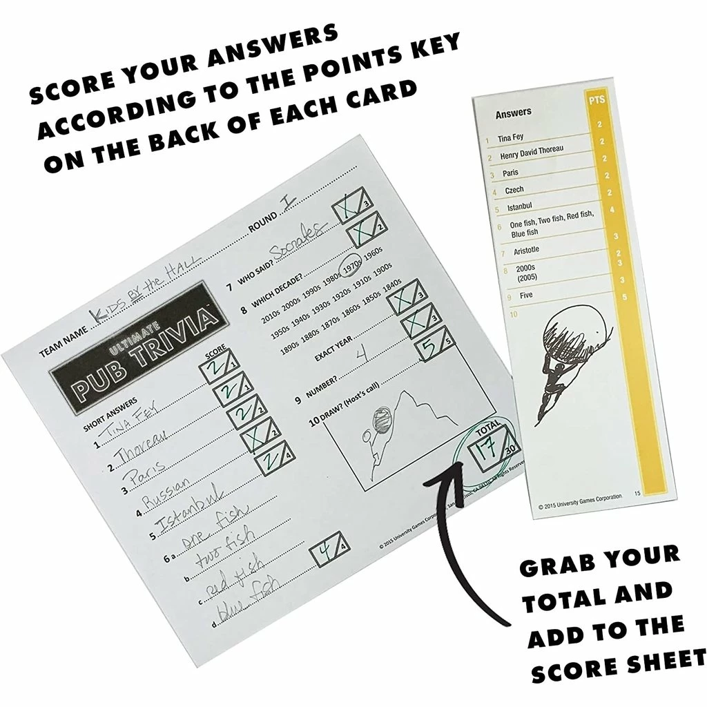 University Games ULTIMATE PUB TRIVIA 5 University Games ULTIMATE PUB TRIVIA - Image 5