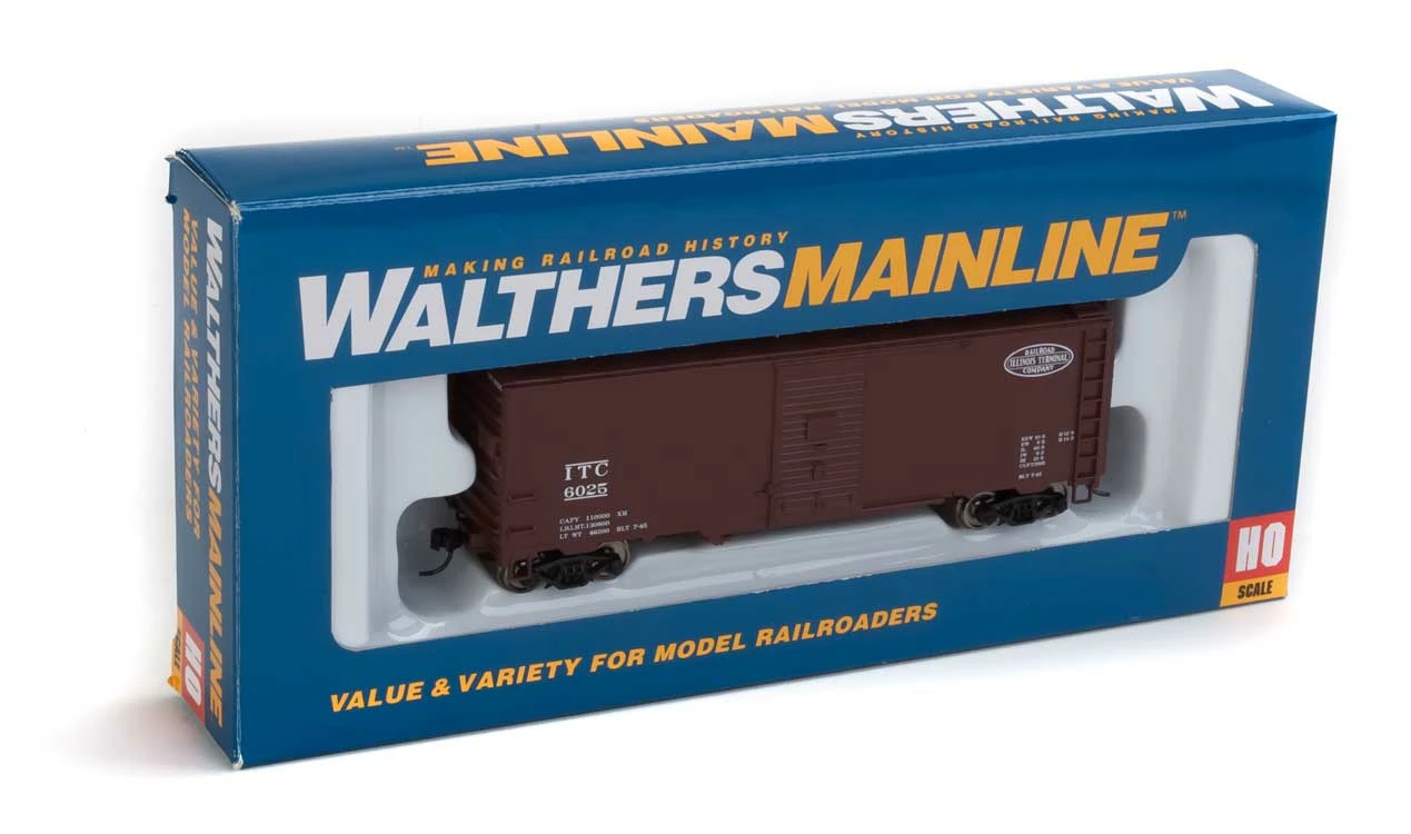 Walthers 910-1338 HO Scale 40' AAR Boxcar Illinois Terminal ITC 6025 3 Walthers 910-1338 HO Scale 40' AAR Boxcar Illinois Terminal ITC 6025 - Image 3