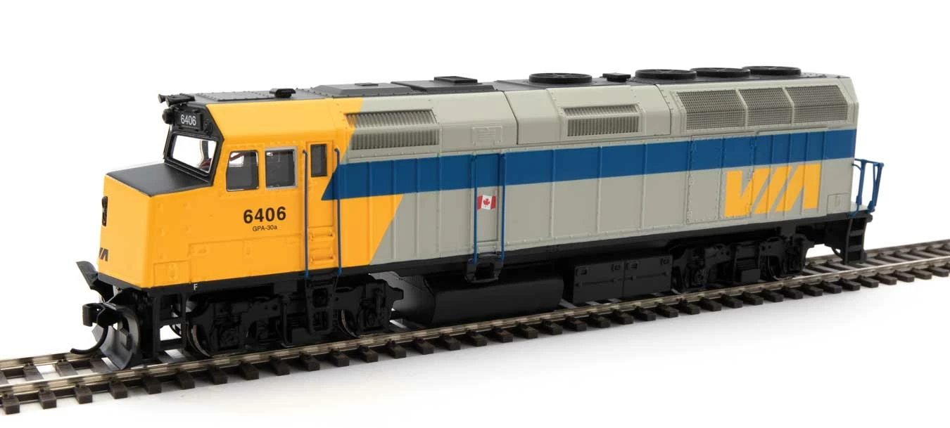 Walthers 910-19475 HO Scale EMD F40PH VIA 6406 With DCC & Sound 1 Walthers 910-19475 HO Scale EMD F40PH VIA 6406 With DCC & Sound
