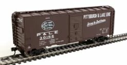 Walthers Mainline 910-2735 HO 40' AAR Modified 1937 Boxcar NYC/P&LE 30156