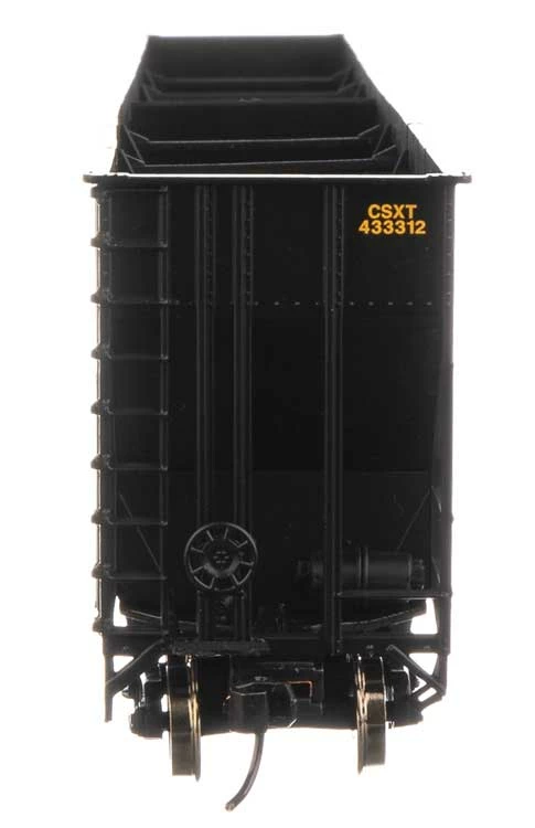 Walthers 910-6756 HO Scale Greenville 7,000 Cu Ft Woodchip Hopper CSXT 433374 2 Walthers 910-6756 HO Scale Greenville 7,000 Cu Ft Woodchip Hopper CSXT 433374 - Image 2