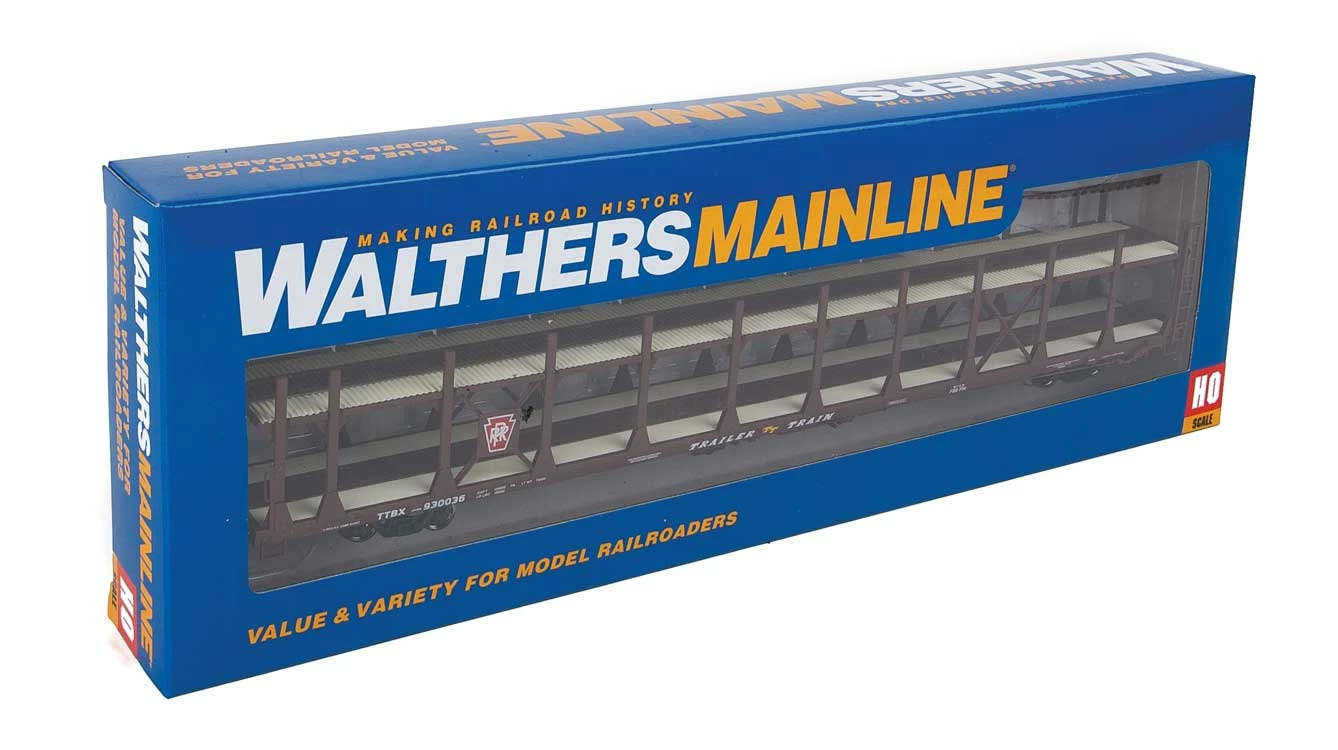 Walthers 910-8024 HO Scale Bi- Level Open Auto Carrier Pennsylvania PRR 930036 2 Walthers 910-8024 HO Scale Bi- Level Open Auto Carrier Pennsylvania PRR 930036 - Image 2