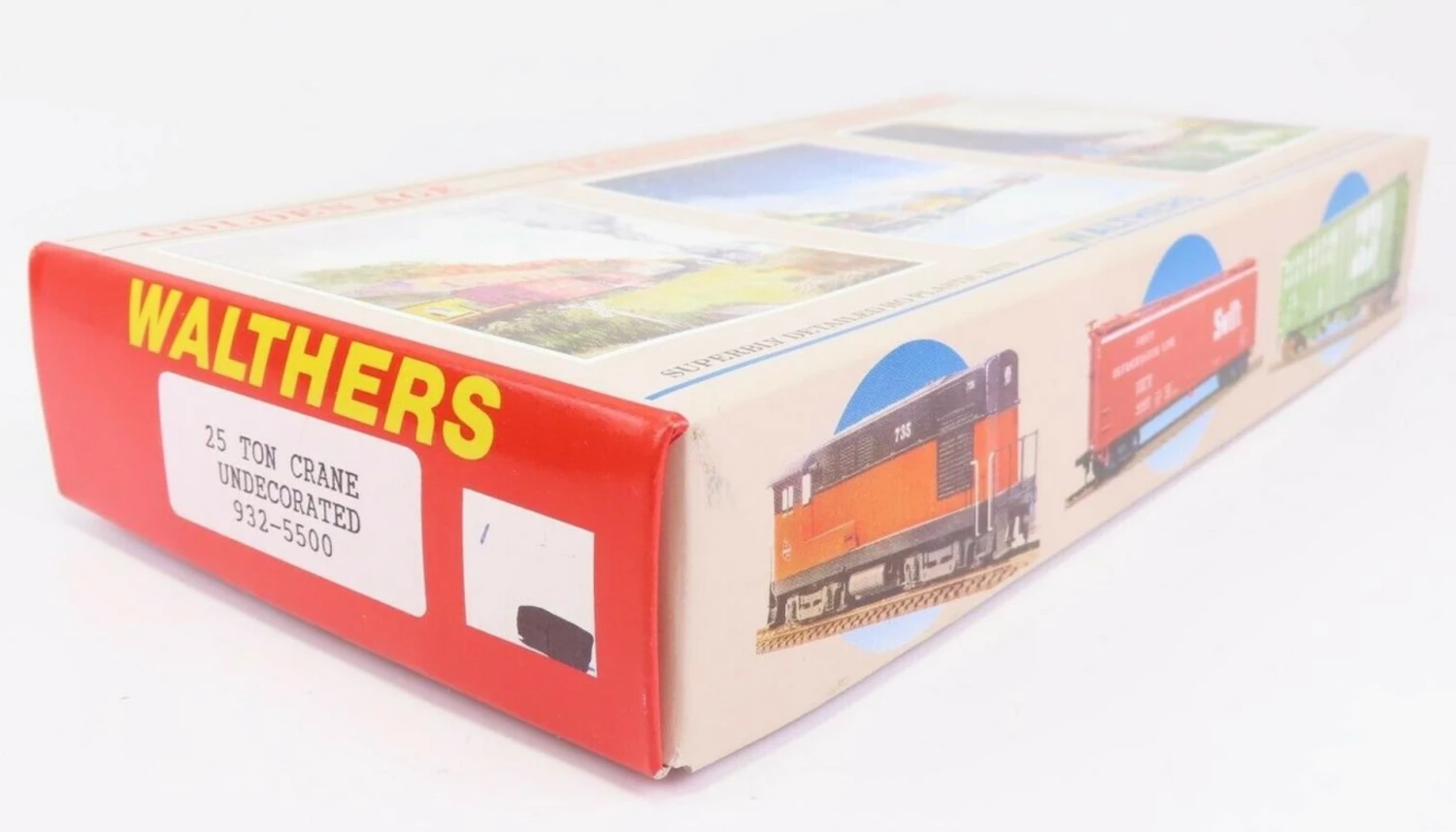 Walthers 932-5500 HO Scale 25Ton Crane Kit - NOS 1 Walthers 932-5500 HO Scale 25Ton Crane Kit - NOS