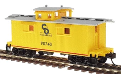 Walthers 932-7523 HO Scale 2 Window Wood Caboose Chesapeake & Ohio C&O - NOS