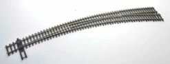 Walthers 948-83064 HO Scale Code 83 24"/28" Radius Curved Right Hand Turnout