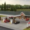 Walthers Cornerstone 933-3537 HO Scale Modern Gas Station Building Kit