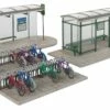 Walthers Cornerstone 933-3552 HO Scale Modern Bus Shelter Kit