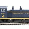Walthers Mainline 910-10613 HO Scale EMD NW2 Phase V Switcher Chesapeake & Ohio C&O 5201