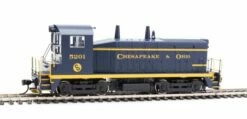 Walthers Mainline 910-10613 HO Scale EMD NW2 Phase V Switcher Chesapeake & Ohio C&O 5201