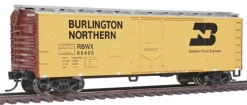 Walthers 910-1553 HO 40' Boxcar Burlington Northern / Western Fruit Express RBWX #60405