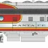 Walthers Mainline 910-19962 HO Scale EMD F7A Diesel Santa Fe 327L DCC Sound