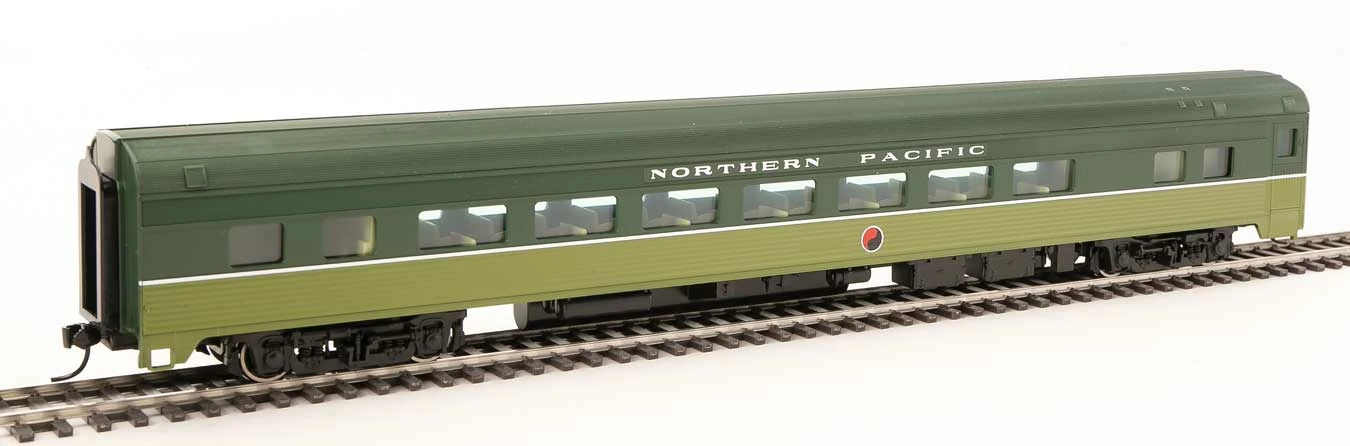 Walthers Mainline 910-30019 HO Scale 85' Budd Large Window Coach Northern Pacific NP 1 Walthers Mainline 910-30019 HO Scale 85' Budd Large Window Coach Northern Pacific NP