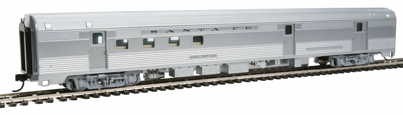 Walthers Mainline 910-30302 HO Scale 85' Budd RPO Car Santa Fe ATSF 1 Walthers Mainline 910-30302 HO Scale 85' Budd RPO Car Santa Fe ATSF