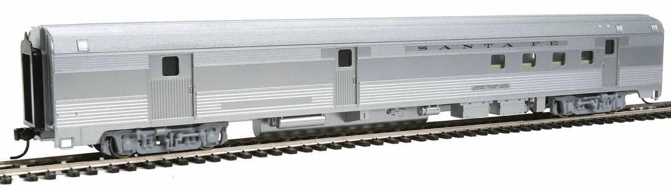 Walthers Mainline 910-30302 HO Scale 85' Budd RPO Car Santa Fe ATSF 2 Walthers Mainline 910-30302 HO Scale 85' Budd RPO Car Santa Fe ATSF - Image 2