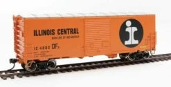 Walthers Mainline 910-45008 HO Scale 40' Modernized ACF Boxcar Illinois Central IC 4002